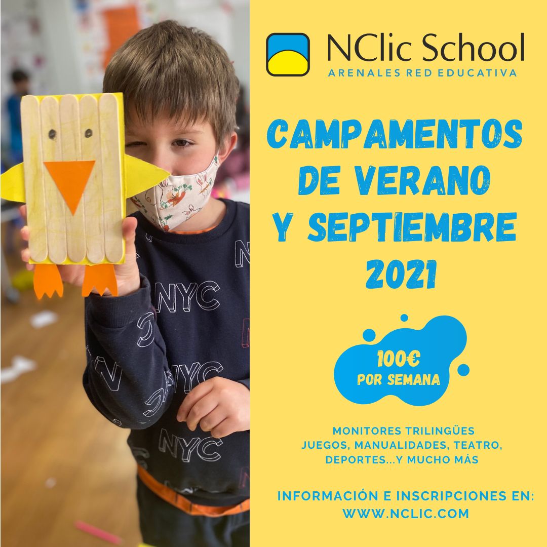 Campamentos de verano y septiembre 2021